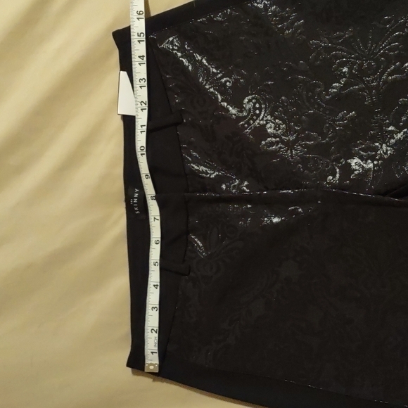 White House Black Market "The Skinny" black pants Size: 8 NWT - Picture 6 of 11